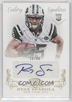 Rookie Signatures - Ryan Spadola #/49