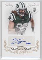 Rookie Signatures - Zach Sudfeld #/49