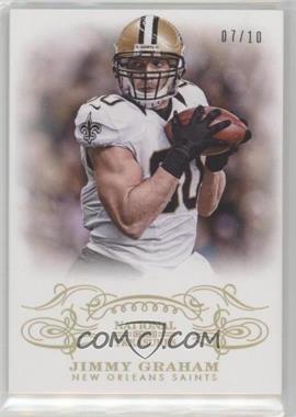 2013 Panini National Treasures - [Base] - Century Gold #64 - Jimmy Graham /10