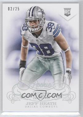 2013 Panini National Treasures - [Base] - Century Silver #165 - Rookie - Jeff Heath /25