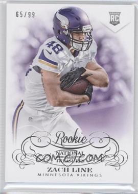 2013 Panini National Treasures - [Base] #200 - Rookie - Zach Line /99