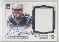 Rookie Signature Materials - Aaron Dobson #/99