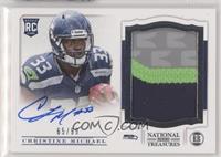 Rookie Signature Materials - Christine Michael [Noted] #/99