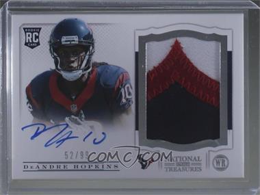 2013 Panini National Treasures - [Base] #205 - Rookie Signature Materials - DeAndre Hopkins /99