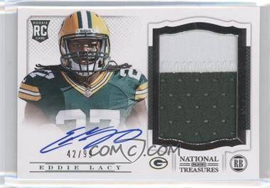 2013 Panini National Treasures - [Base] #208 - Rookie Signature Materials - Eddie Lacy /99