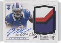 Rookie Signature Materials - EJ Manuel #/99