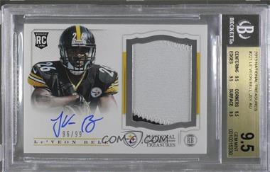 2013 Panini National Treasures - [Base] #221 - Rookie Signature Materials - Le'Veon Bell /99 [BGS 9.5 GEM MINT]