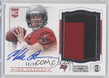 2013 Panini National Treasures - [Base] #228 - Rookie Signature Materials - Mike Glennon /99