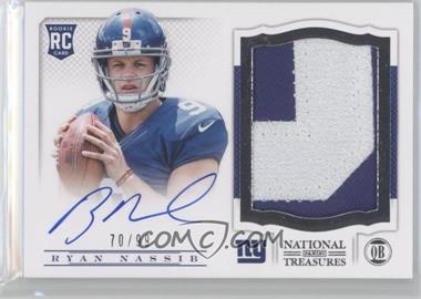 2013 Panini National Treasures - [Base] #232 - Rookie Signature Materials - Ryan Nassib /99