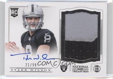 2013 Panini National Treasures - [Base] #238 - Rookie Signature Materials - Tyler Wilson /99