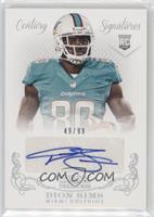 Rookie Signatures - Dion Sims #/99