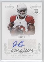 Rookie Signatures - Jaron Brown #/99