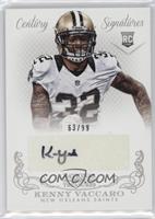 Rookie Signatures - Kenny Vaccaro #/99