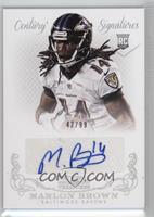 Rookie Signatures - Marlon Brown #/99