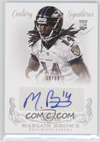 Rookie Signatures - Marlon Brown #/99