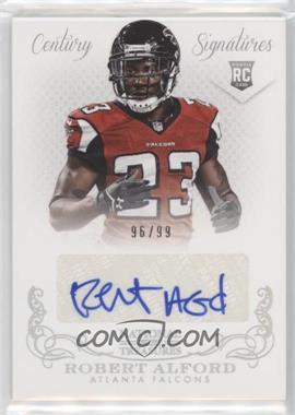 2013 Panini National Treasures - [Base] #322 - Rookie Signatures - Robert Alford /99