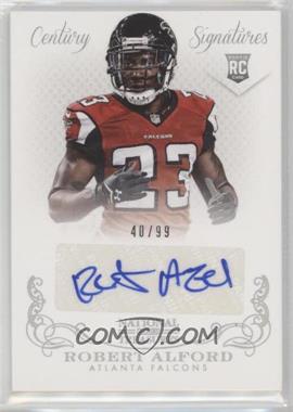 2013 Panini National Treasures - [Base] #322 - Rookie Signatures - Robert Alford /99