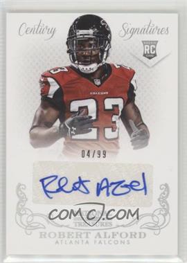 2013 Panini National Treasures - [Base] #322 - Rookie Signatures - Robert Alford /99