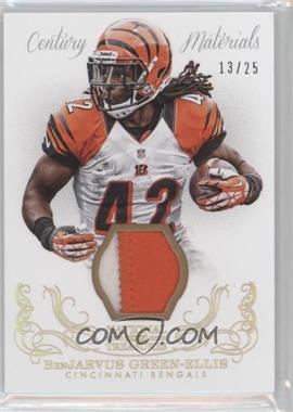 2013 Panini National Treasures - Century Materials - Gold Prime #24 - BenJarvus Green-Ellis /25