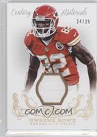 Dwayne Bowe #/25