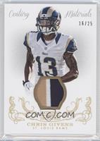 Chris Givens #/25