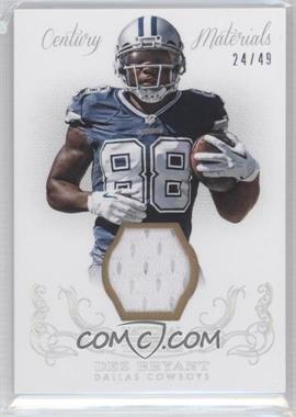 2013 Panini National Treasures - Century Materials #36 - Dez Bryant /49