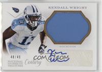 Kendall Wright #/49