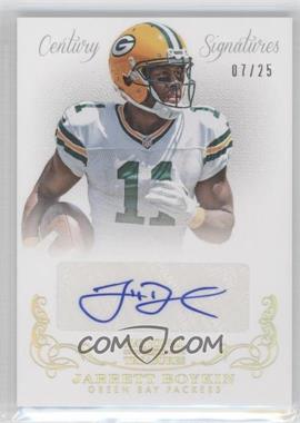 2013 Panini National Treasures - Century Signatures - Gold #41 - Jarrett Boykin /25