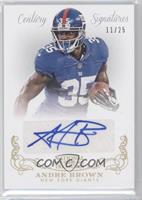 Andre Brown #/25
