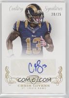 Chris Givens #/25