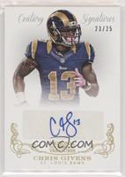 Chris Givens #/25