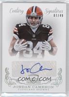 Jordan Cameron #/49