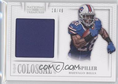 2013 Panini National Treasures - Colossal Materials #8 - C.J. Spiller /49