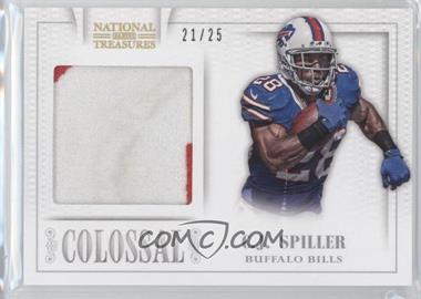 2013 Panini National Treasures - Colossal Pro Bowl Materials - Prime #8.2 - C.J. Spiller /25