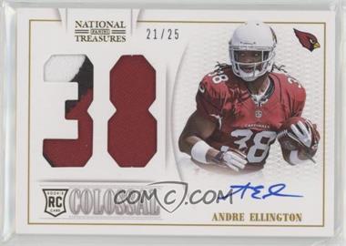 2013 Panini National Treasures - Rookie Colossal Materials - Jersey Number Signatures Prime #2 - Andre Ellington /25