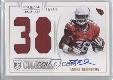 2013 Panini National Treasures - Rookie Colossal Materials - Jersey Number Signatures #2 - Andre Ellington /99