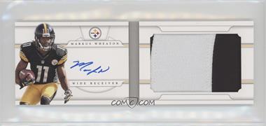 2013 Panini National Treasures - Rookie Jumbo Prime Booklet #24 - Markus Wheaton /49