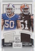 Kiko Alonso, Barkevious Mingo #/99