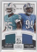 Dion Jordan, Ezekiel Ansah #/99