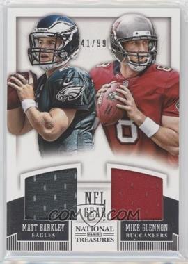 2013 Panini National Treasures - Rookie NFL Gear Combo Player Materials #30 - Matt Barkley, Mike Glennon /99