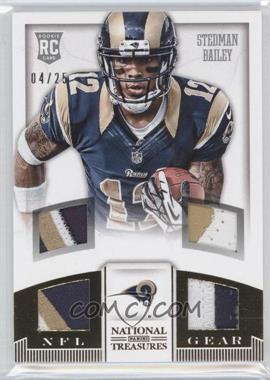 2013 Panini National Treasures - Rookie NFL Gear Materials - Quad Prime #33 - Stedman Bailey /25