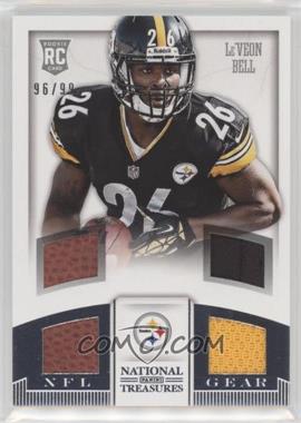 2013 Panini National Treasures - Rookie NFL Gear Materials - Quad #21 - Le'Veon Bell /99
