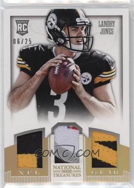 2013 Panini National Treasures - Rookie NFL Gear Materials - Trio Prime #20 - Landry Jones /25