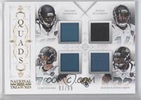 Denard Robinson, Justin Blackmon, Luke Joeckel, Maurice Jones-Drew #/99