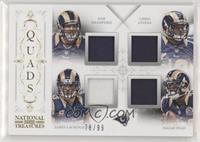 Sam Bradford, Chris Givens, James Laurinaitis, Isaiah Pead #78/99