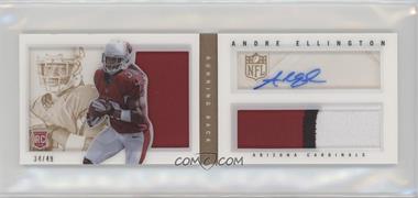 2013 Panini Playbook - Rookie Booklets - Gold Signatures #202 - Andre Ellington /49 [Noted]