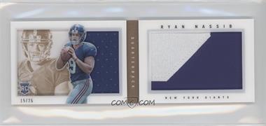 2013 Panini Playbook - Rookie Booklets - Gold #232 - Ryan Nassib /25