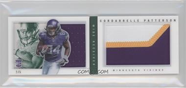 2013 Panini Playbook - Rookie Booklets - Green Prime #204 - Cordarrelle Patterson /5