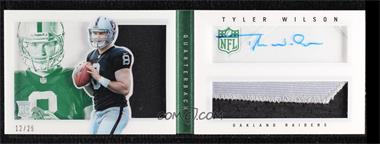 2013 Panini Playbook - Rookie Booklets - Green Signatures #238 - Tyler Wilson /25