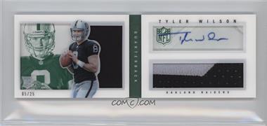 2013 Panini Playbook - Rookie Booklets - Green Signatures #238 - Tyler Wilson /25